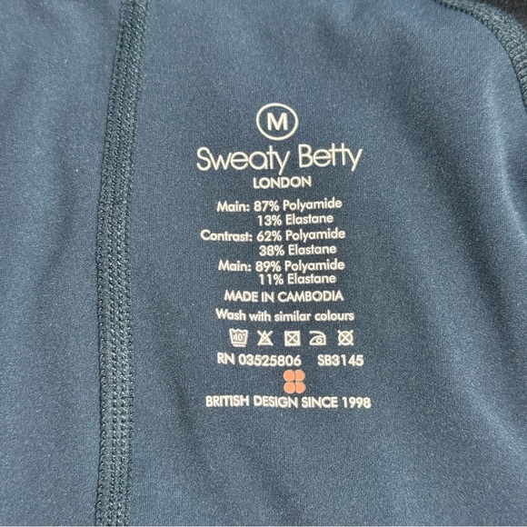 Sweaty Betty Zip Up Running Jacket Medium Rose Gold Accents, Thumb Holes, Hood - Picture 13 of 16